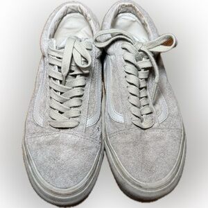 Monochromatic Suede Sneakers